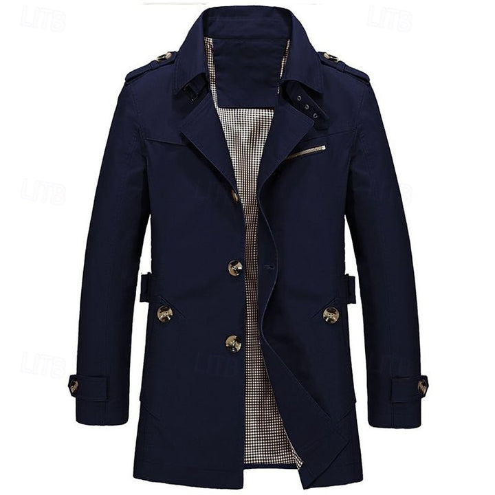 Bradford | Tailored Single-Breasted Trench Coat