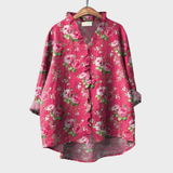 Fleur | Ruffled Floral Blouse