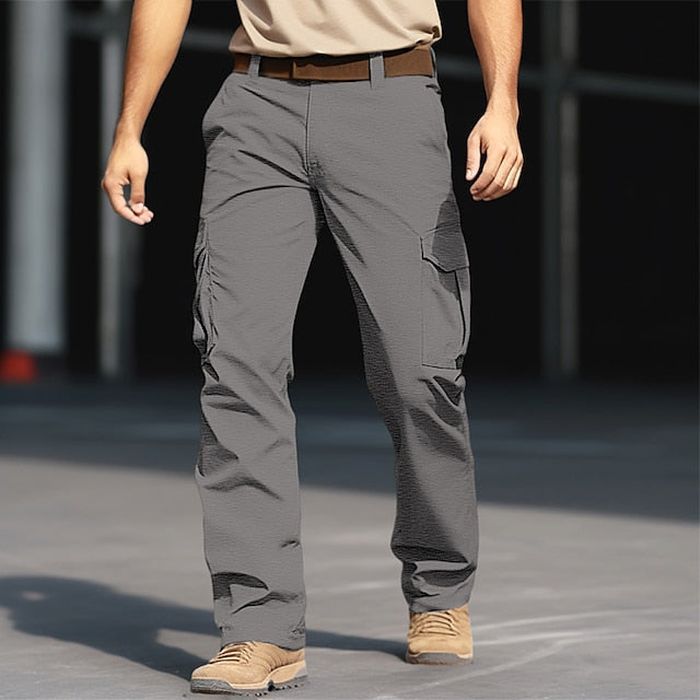 Christopher | Men's Cotton Cargo Trousers