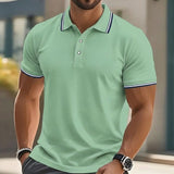 James | Men's Pique Golf Polo Shirt