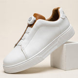 Ronald | Men's Minimalist Slip-On Leather Sneakers