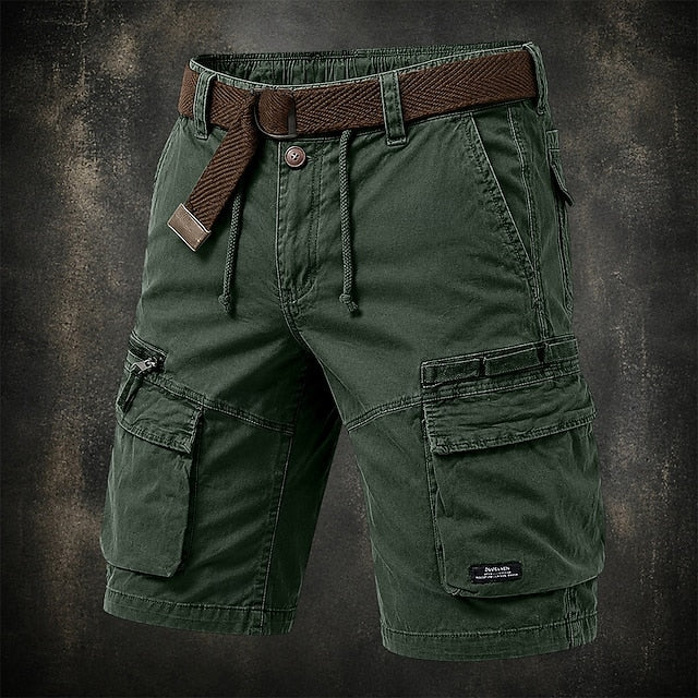 Terry | Men's Cotton Drawstring Cargo Shorts