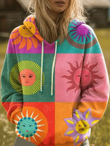 Elsie | Artful Sunburst Hoodie