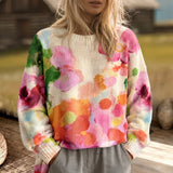 Marlow | Watercolor Bloom Sweater