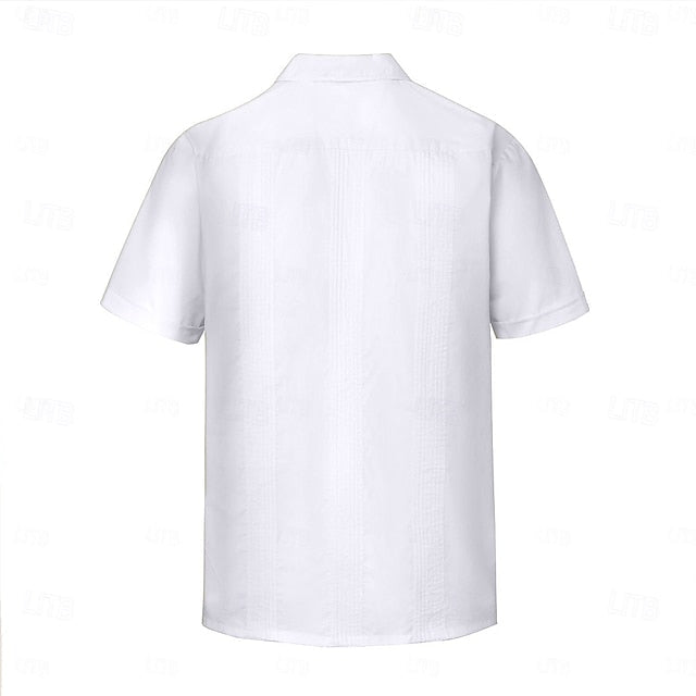 Mateo | Embroidered Short Sleeve Shirt