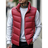 Elliott | Insulated Stand-Collar Puffer Vest