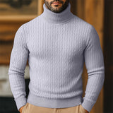 Curtis | Cable Knit Turtleneck Sweater