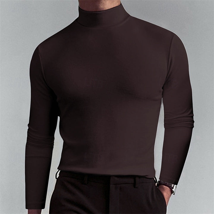 Damon | Refined Long-Sleeve Turtleneck