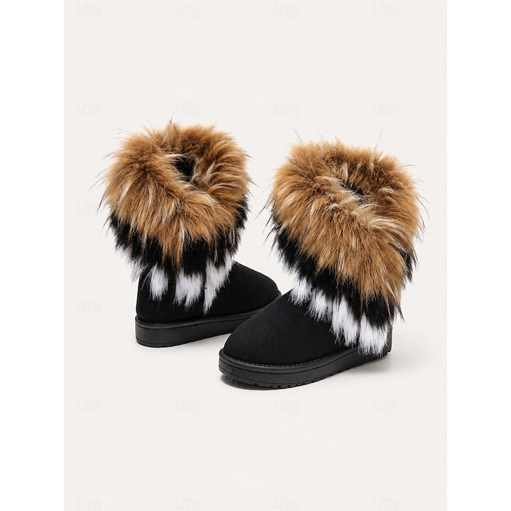 Odile | Cozy Fur-Trimmed Snow Boots