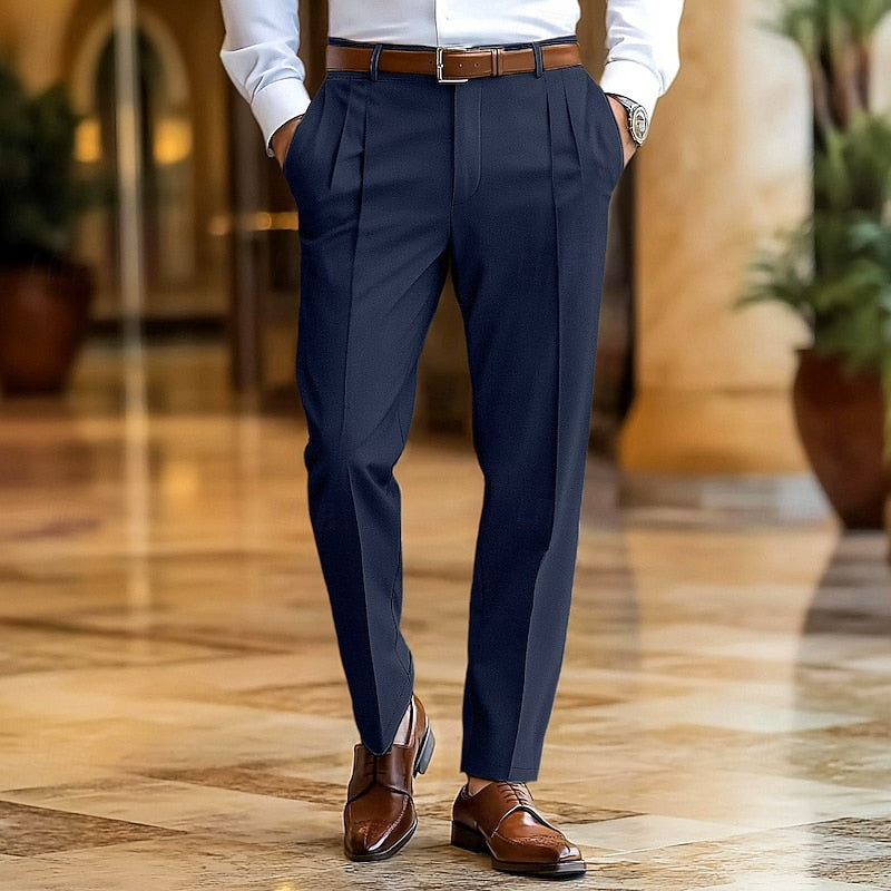 Winston | Tailored Straight-Leg Trousers
