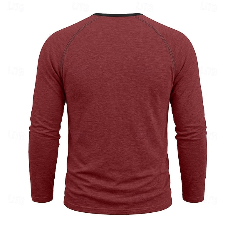 Weston | Classic Long-Sleeve Henley Shirt