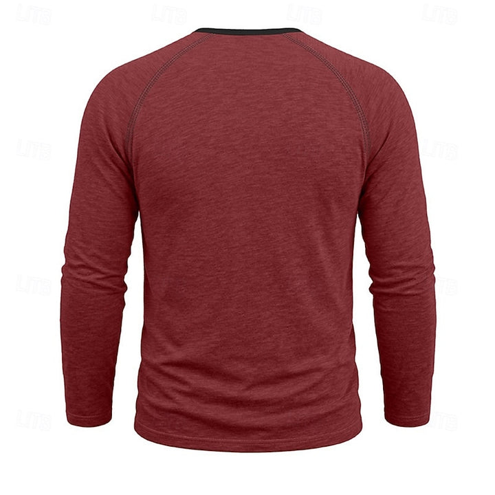 Weston | Classic Long-Sleeve Henley Shirt