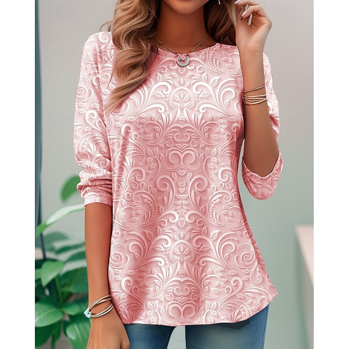 Diane | Elegant Floral Tunic