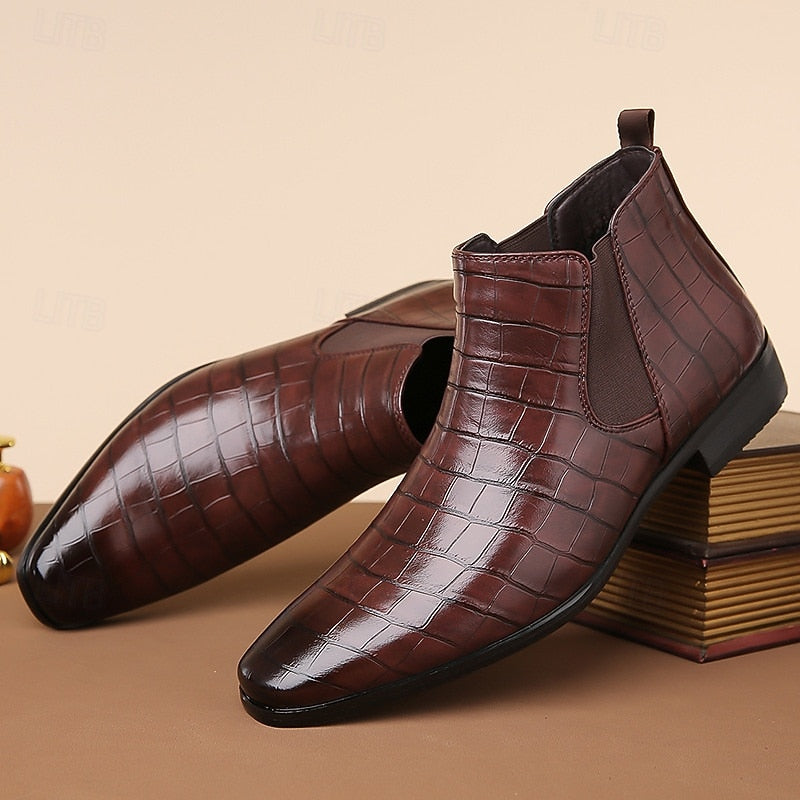 Adrian | Polished Chelsea Boots