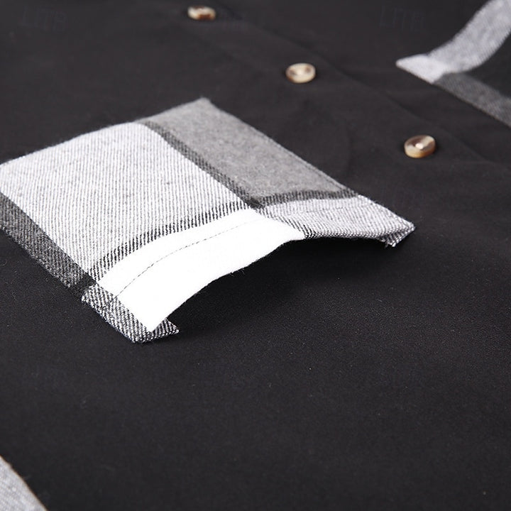 Emerson | Contrast Panel Shacket