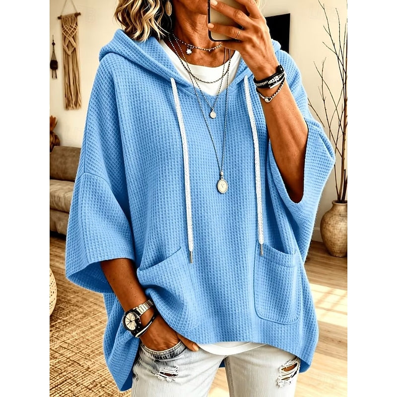 Fallon | Relaxed Textured Hoodie
