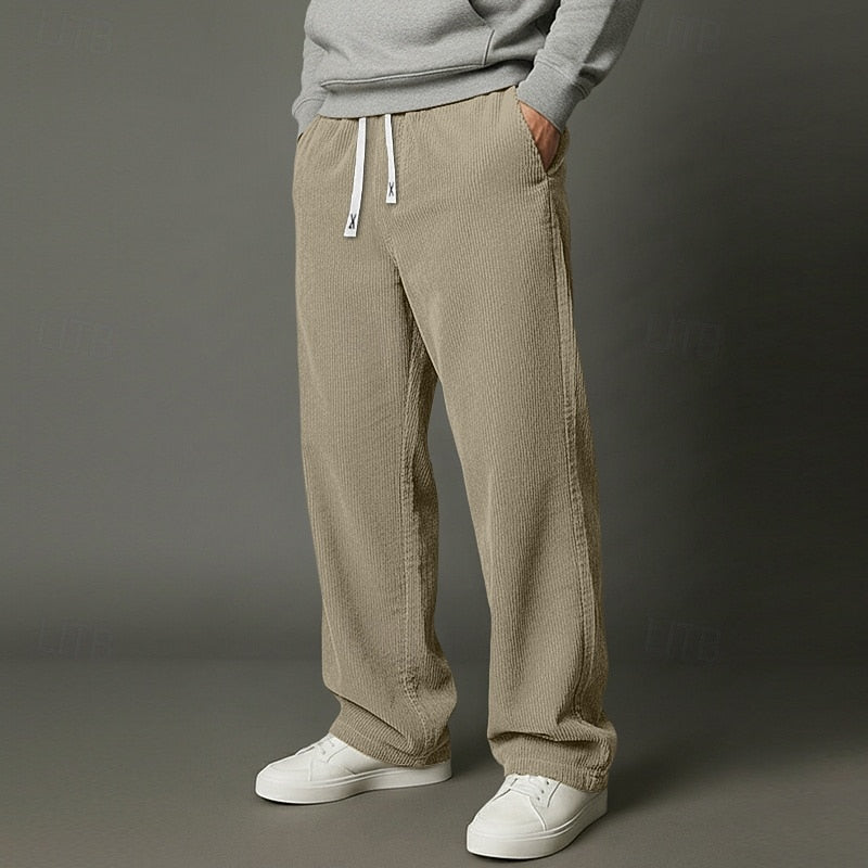 Spencer | Relaxed Wide-Leg Drawstring Pants