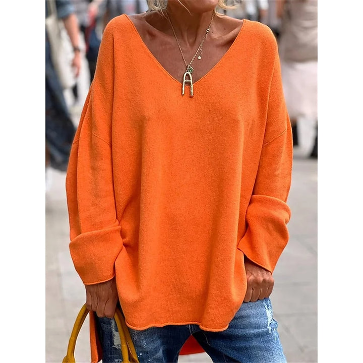 Joanne | Relaxed V-Neck Pullover