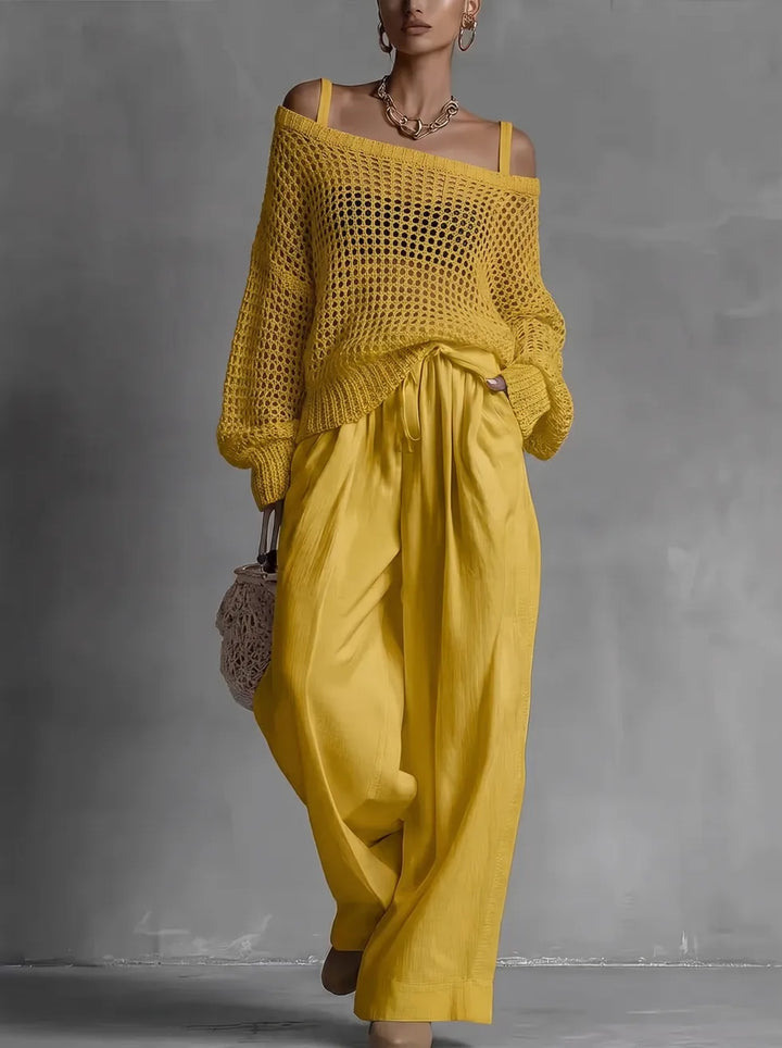 Lucienne | Relaxed Elegant Two-Piece Set