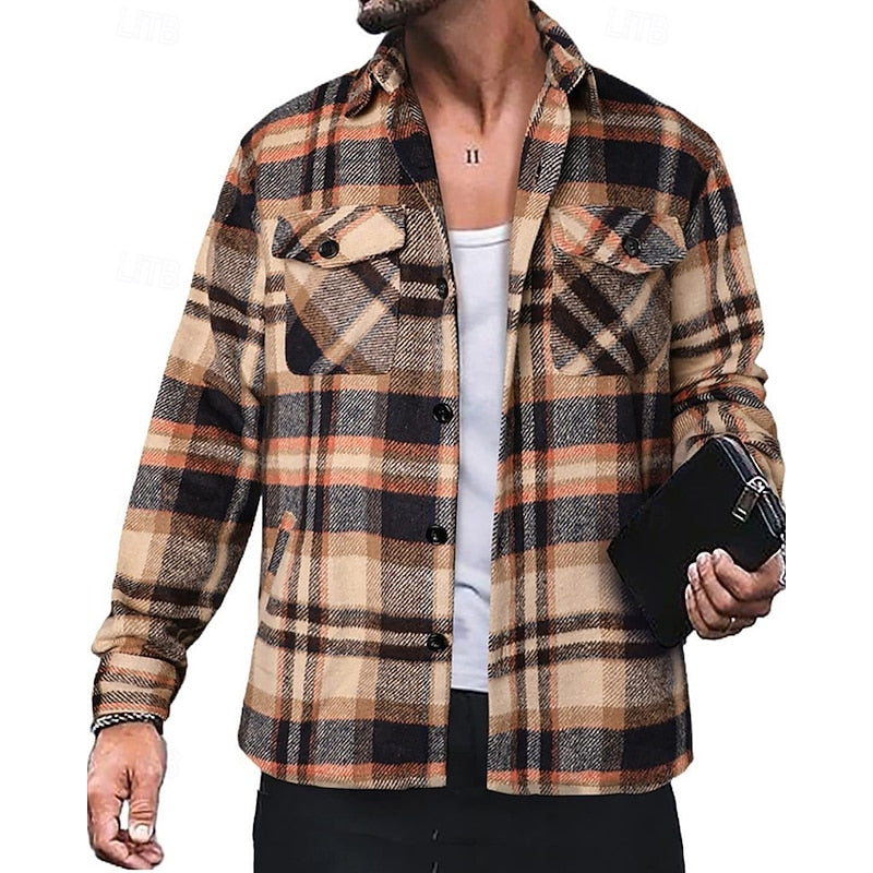 Roland | Rugged Check Shirt Jacket