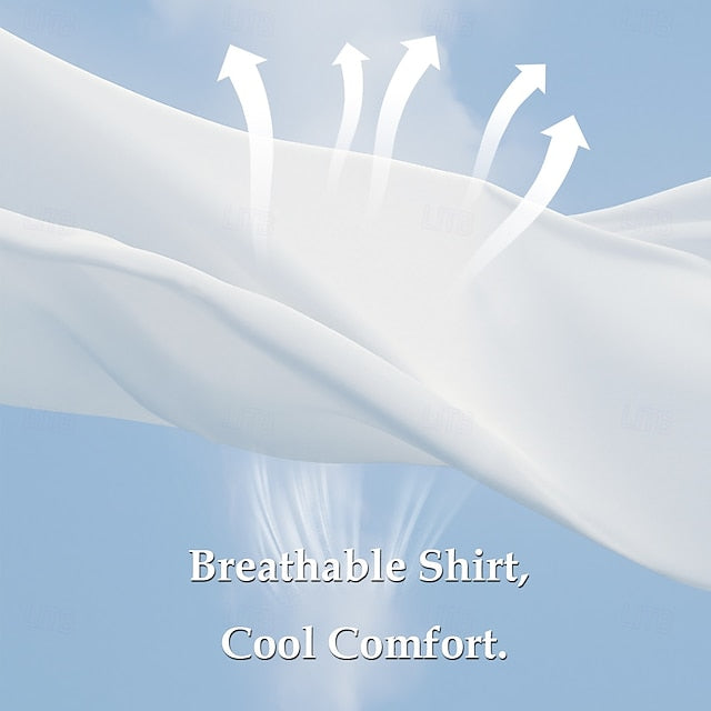 Nolan | Men's Geometric Stripe Long Sleeve Shirt