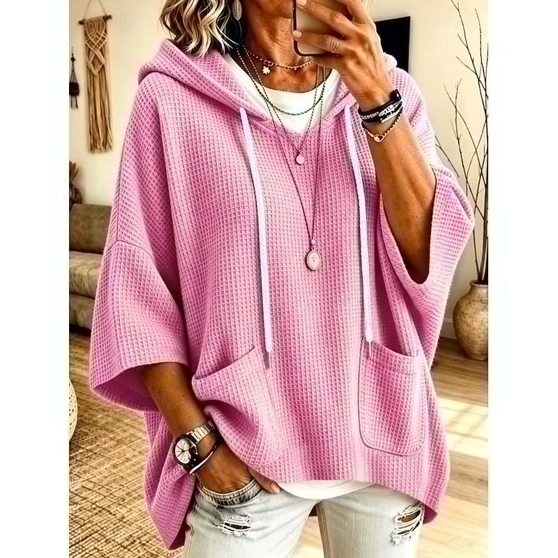 Fallon | Relaxed Textured Hoodie