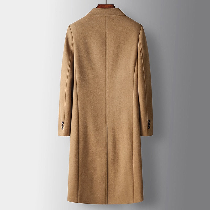 Alden | Double-Breasted Long Coat