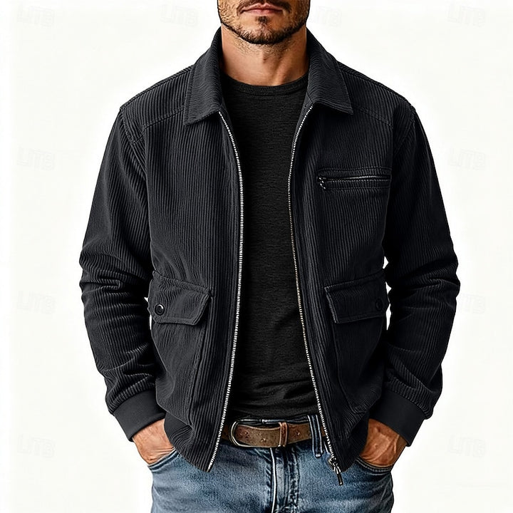 Dexter | Ribbed Utility Jacket