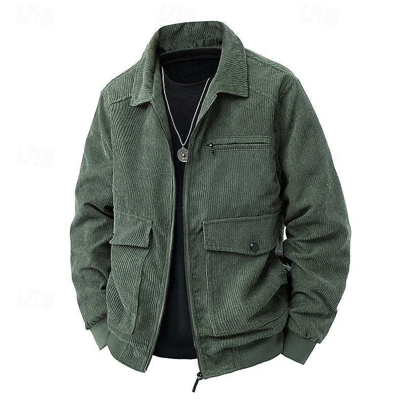 Dexter | Ribbed Utility Jacket