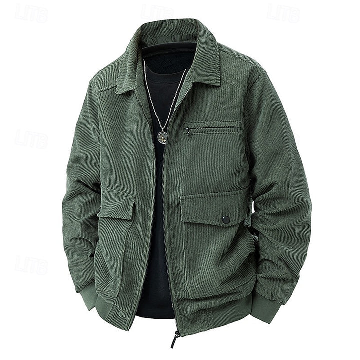 Dexter | Ribbed Utility Jacket