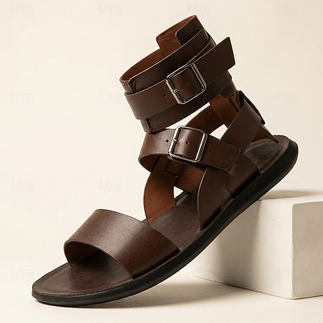 Leonidas | Men's Leather Gladiator Sandals