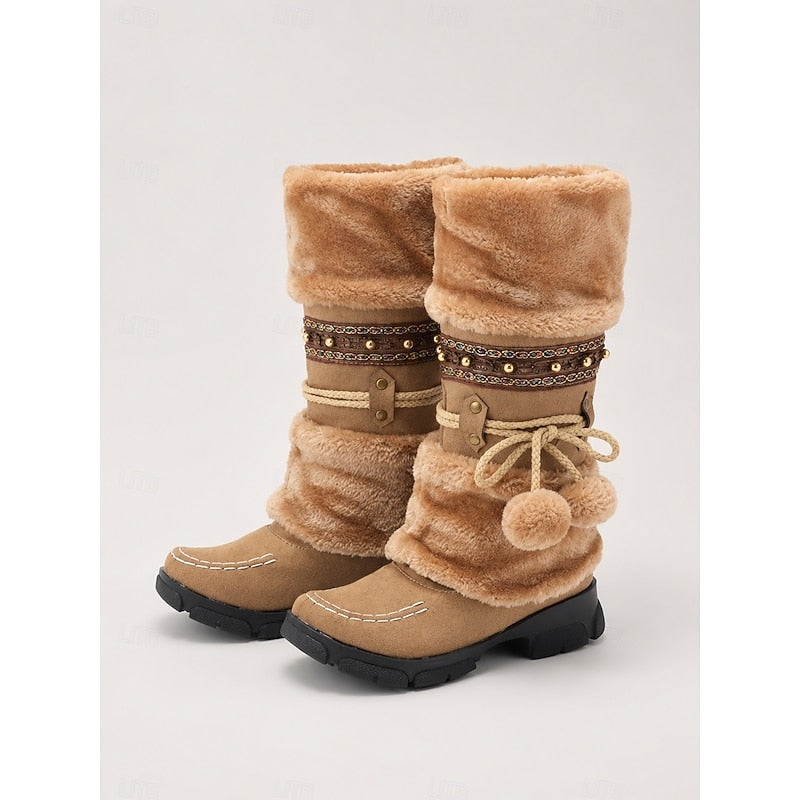 Maisie | Cozy Boho Winter Boots