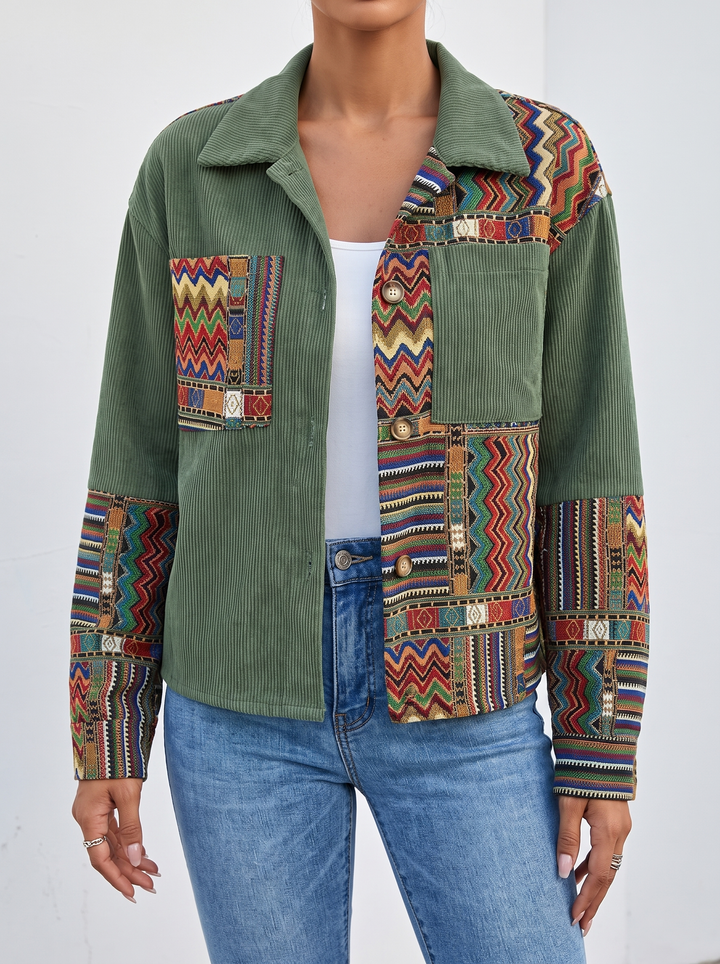 Imogen | Patchwork Statement Jacket