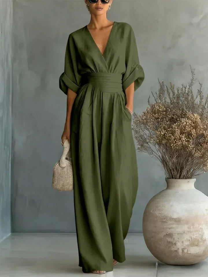 Priscilla | Elegant Wide-Leg Jumpsuit
