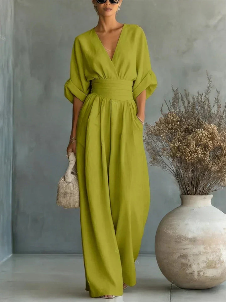 Priscilla | Elegant Wide-Leg Jumpsuit