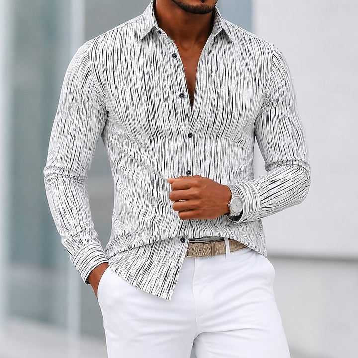 Bryson | Refined Textured Button-Up Shirt