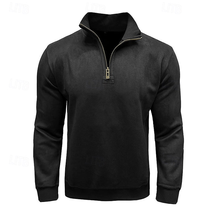 Donovan | Quarter-Zip Stand-Collar Sweatshirt