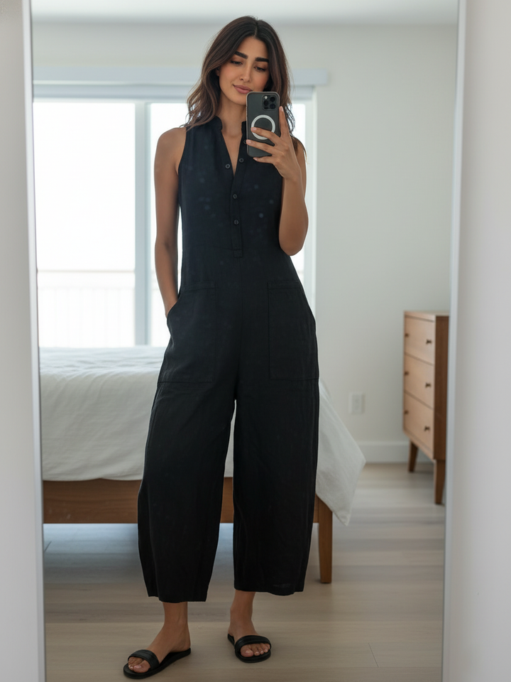 Bonnie | Relaxed Wide-Leg Jumpsuit