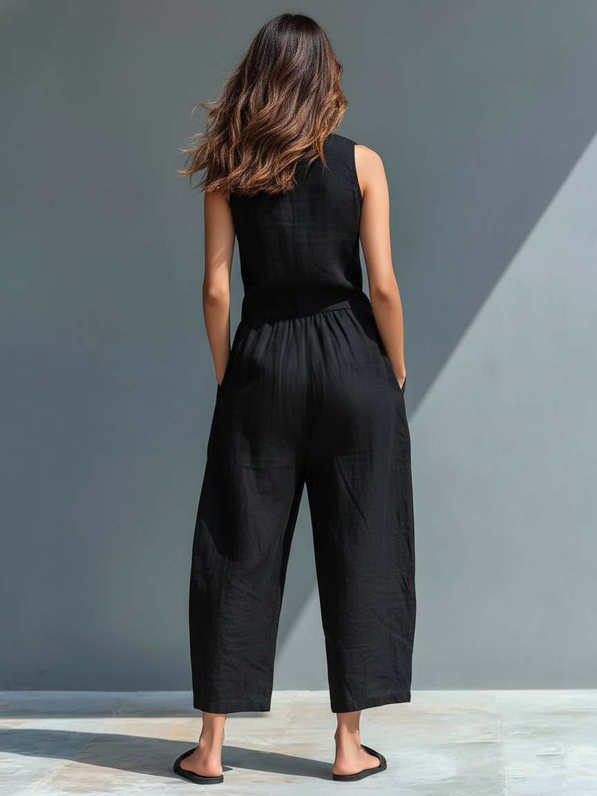 Bonnie | Relaxed Wide-Leg Jumpsuit