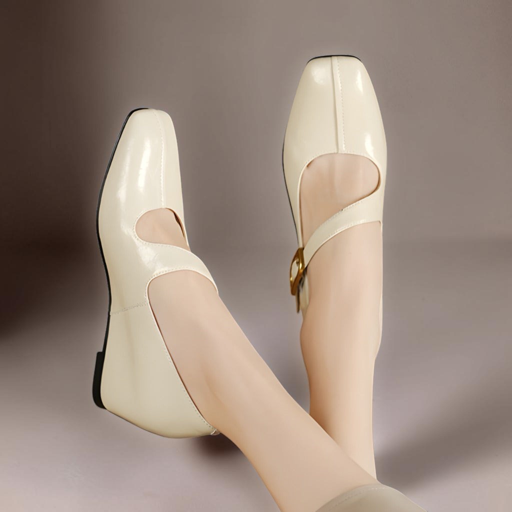 Camryn | Buckled Mary Jane Flats