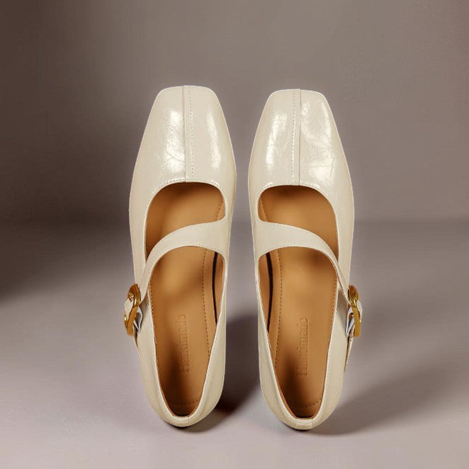 Camryn | Buckled Mary Jane Flats