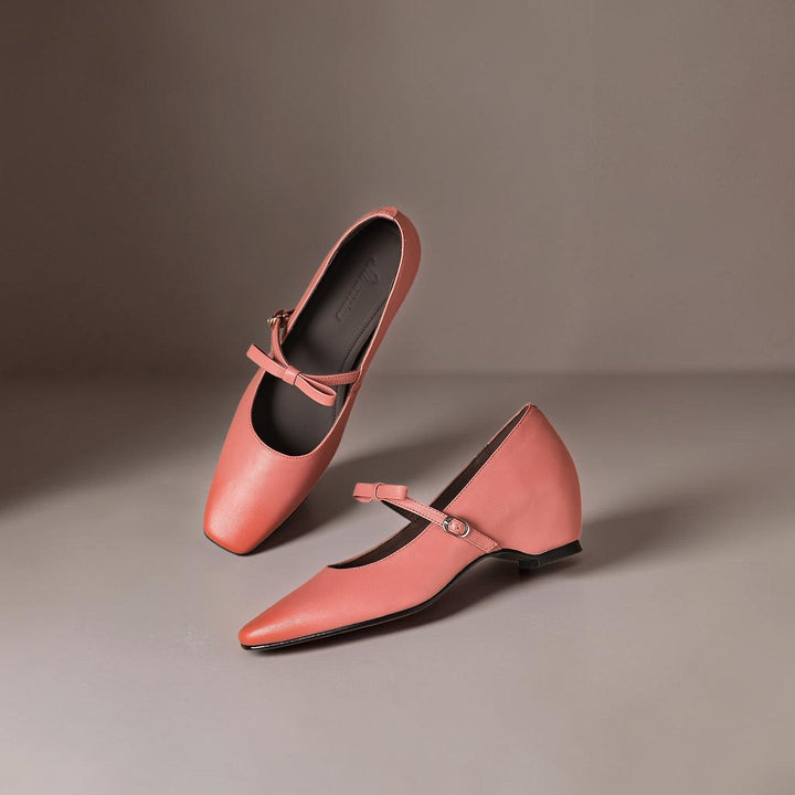 Bethany | Bow-Strap Mary Jane Pumps