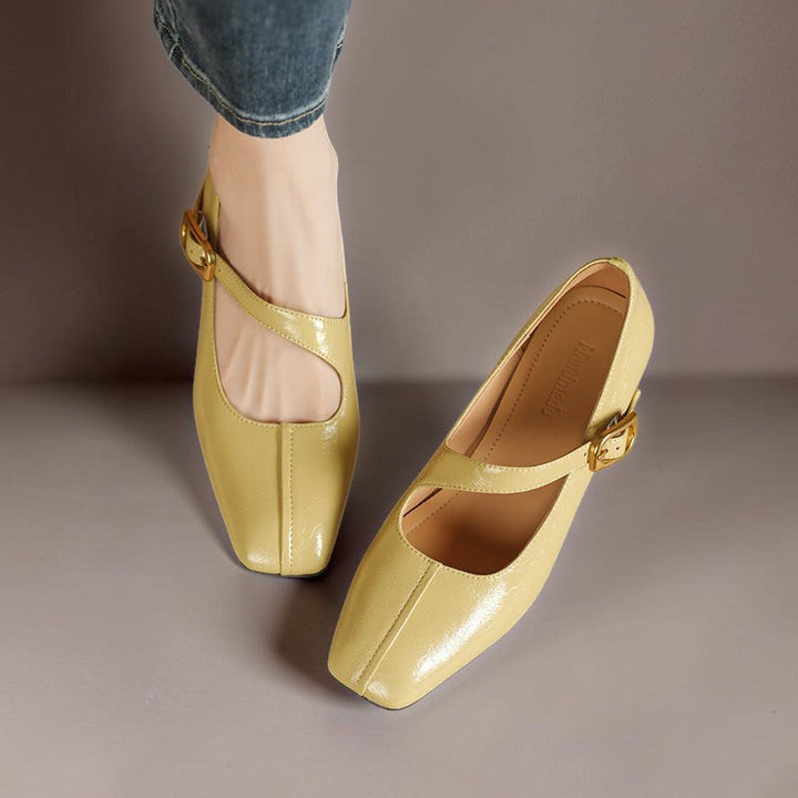 Camryn | Buckled Mary Jane Flats