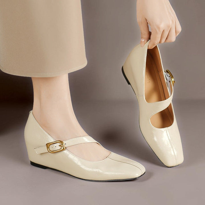 Camryn | Buckled Mary Jane Flats