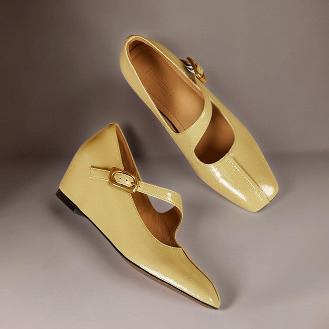 Camryn | Buckled Mary Jane Flats