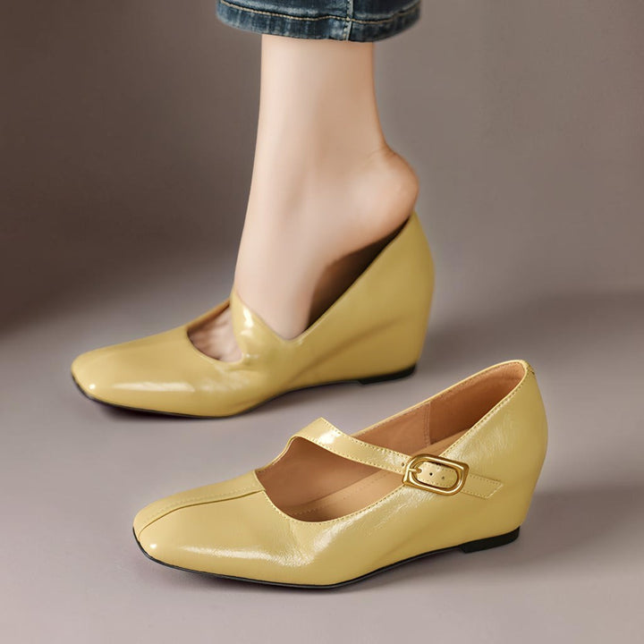 Camryn | Buckled Mary Jane Flats