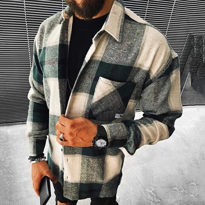 Harrison | Checked Button-Up Shirt