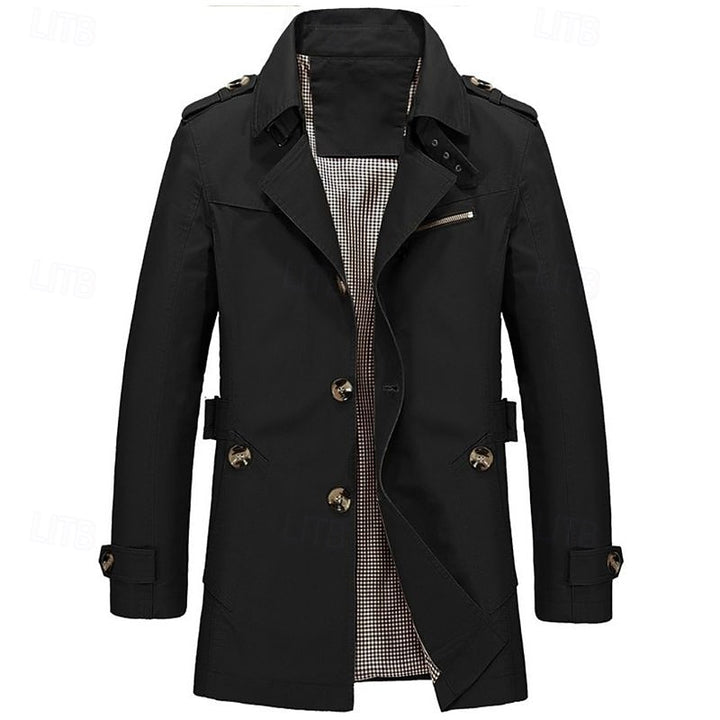 Bradford | Tailored Single-Breasted Trench Coat