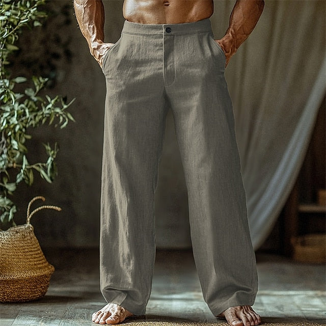 Bryan | Men's Relaxed Linen Trousers