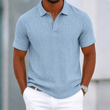 Vince | Men's Textured Linen Polo Shirt